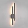 Φωτιστικό Τοίχου Tawa Ανθρακί LED 18W 1800lm 3000K IP54 Trio Lighting – 221460242