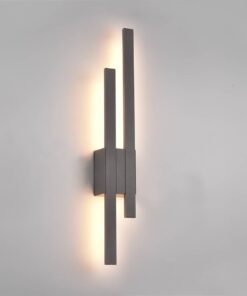 Φωτιστικό Τοίχου Tawa Ανθρακί LED 18W 1800lm 3000K IP54 Trio Lighting – 221460242