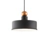 IDEAL LUX Κρεμαστό Φωτιστικό TRIADE-2 1xE27 Μαύρου Χρώματος – 221489