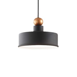 IDEAL LUX Κρεμαστό Φωτιστικό TRIADE-2 1xE27 Μαύρου Χρώματος – 221489