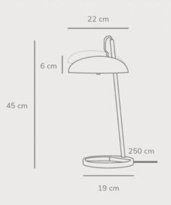 Επιτραπέζιο Φωτιστικό DFTP Versale 3xG9 Μαύρου Χρώματος – 2220075003