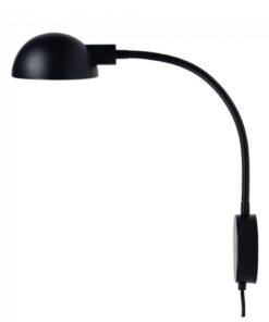 Επιτοίχιο Φωτιστικό DFTP Nomi 1xE14 Μαύρου Χρώματος – 2220171003