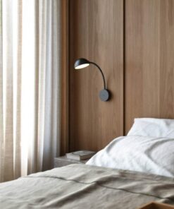 Επιτοίχιο Φωτιστικό DFTP Nomi 1xE14 Μαύρου Χρώματος – 2220171003