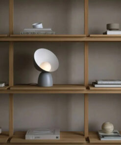 Επιτραπέζιο Φωτιστικό DFTP Hello Πορτατίφ Γκρι 1xE14 Γκρι Χρώματος – 2220215010