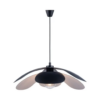 Κρεμαστό Φωτιστικό DFTP  Maple 55 1xE27 Μαύρου Χρώματος – 2220293003