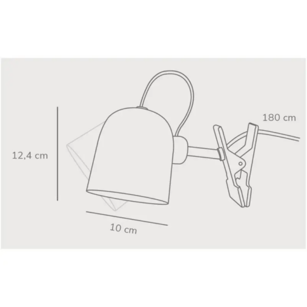 Επιτραπέζιο Φωτιστικό DFTP  Angle 1xGU10 Μαύρου Χρώματος – 2220362003