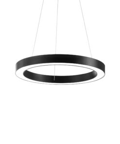 IDEAL LUX Κρεμαστό Φωτιστικό ORACLE LED 28W 3000K Μαύρου Χρώματος – 222097
