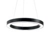 IDEAL LUX Κρεμαστό Φωτιστικό ORACLE LED 35W 3000K Μαύρου Χρώματος – 222110