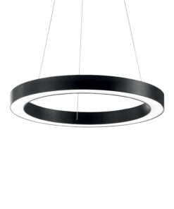 IDEAL LUX Κρεμαστό Φωτιστικό ORACLE LED 35W 3000K Μαύρου Χρώματος – 222110