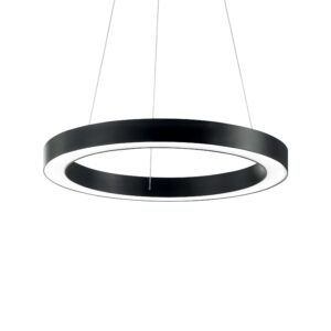 IDEAL LUX Κρεμαστό Φωτιστικό ORACLE LED 35W 3000K Μαύρου Χρώματος – 222110