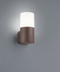 Φωτιστικό Τοίχου Trio Lighting   E27 Σκουριά Αλουμίνιο   IP44 222260124