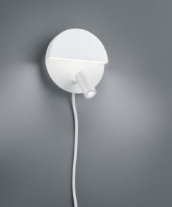 Φωτιστικό Τοίχου Trio Lighting LED 6W  Λευκό Ματ Μεταλλικό 600lm 3000K  222370231