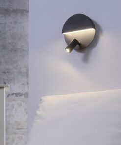 Φωτιστικό Τοίχου Trio Lighting LED 6W Μαύρο Ματ Μεταλλικό 600lm 3000K 222370232