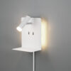Φωτιστικό Τοίχου Trio Lighting LED 3W  Λευκό Ματ Μεταλλικό 240lm 3000K  222570231