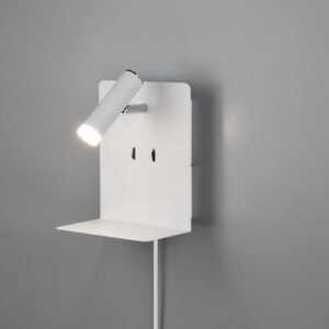 Φωτιστικό Τοίχου Trio Lighting LED 3W  Λευκό Ματ Μεταλλικό 240lm 3000K  222570231