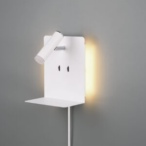 Φωτιστικό Τοίχου Trio Lighting LED 3W  Λευκό Ματ Μεταλλικό 240lm 3000K  222570231