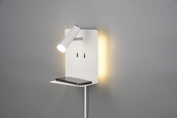 Φωτιστικό Τοίχου Trio Lighting LED 3W  Λευκό Ματ Μεταλλικό 240lm 3000K  222570231