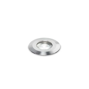 IDEAL LUX Χωνευτό Φωτιστικό Διαδρόμου Κήπου PARK LED 4.8W 4000Κ 60° IP68 Χρωμίου – 222875