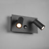 Φωτιστικό Τοίχου Trio Lighting LED 3,5W COB Ανθρακί Αλουμίνιο 420lm 3000K IP54 222969242
