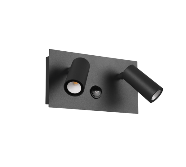 Φωτιστικό Τοίχου Trio Lighting LED 3,5W COB Ανθρακί Αλουμίνιο 420lm 3000K IP54 222969242