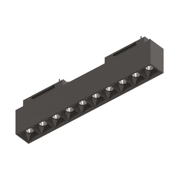 IDEAL LUX Φωτιστικό Ράγας ARCA LED 15W 3000K Μαύρου Χρώματος - 222929