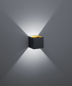 Φωτιστικό Τοίχου Trio Lighting LED 4,3W Μαύρο Ματ Αλουμίνιο 430lm 3000K 223310132