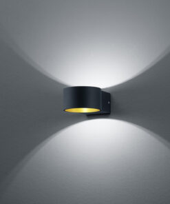 Φωτιστικό Τοίχου Trio Lighting LED 4,3W Μαύρο Ματ Μεταλλικό 430lm 3000K 223410132
