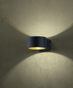 Φωτιστικό Τοίχου Trio Lighting LED 4,3W Μαύρο Ματ Μεταλλικό 430lm 3000K 223410132