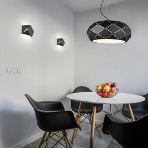 Φωτιστικό Τοίχου Trio Lighting LED 6,5W  Μαύρο Ματ Μεταλλικό 500lm 3000K  223510132