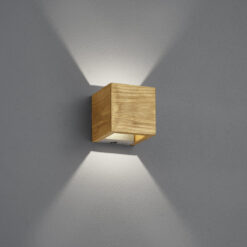 Φωτιστικό Τοίχου Trio Lighting LED 4,3W Ξύλο Step Dimmable 430lm 3000K 223710130