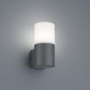 Φωτιστικό Τοίχου Trio Lighting   E27 Ανθρακί Αλουμίνιο   IP44 224060142