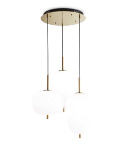 IDEAL LUX Κρεμαστό Φωτιστικό UME LED 60.2W 3000K Λευκού Χρώματος – 224541