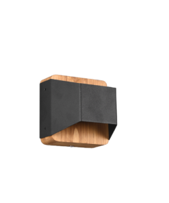 Φωτιστικό Τοίχου Trio Lighting LED 4,3W Μαύρο Ματ Μεταλλικό Step Dimmable 400lm 3000K – 224810132