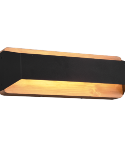 Φωτιστικό Τοίχου Trio Lighting LED 13,5W Μαύρο Ματ Μεταλλικό Step Dimmable 1500lm 3000K – 224819132