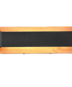 Φωτιστικό Τοίχου Trio Lighting LED 13,5W Μαύρο Ματ Μεταλλικό Step Dimmable 1500lm 3000K – 224819132