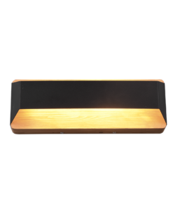 Φωτιστικό Τοίχου Trio Lighting LED 13,5W Μαύρο Ματ Μεταλλικό Step Dimmable 1500lm 3000K – 224819132