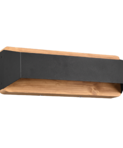 Φωτιστικό Τοίχου Trio Lighting LED 13,5W Μαύρο Ματ Μεταλλικό Step Dimmable 1500lm 3000K – 224819132