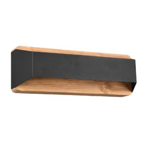 Φωτιστικό Τοίχου Trio Lighting  LED 13,5W Μαύρο Ματ Μεταλλικό Step Dimmable 1500lm  3000K – 224819132