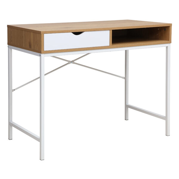 Work table Taco pakoworld natural-white 95x48x76cm 225-000001