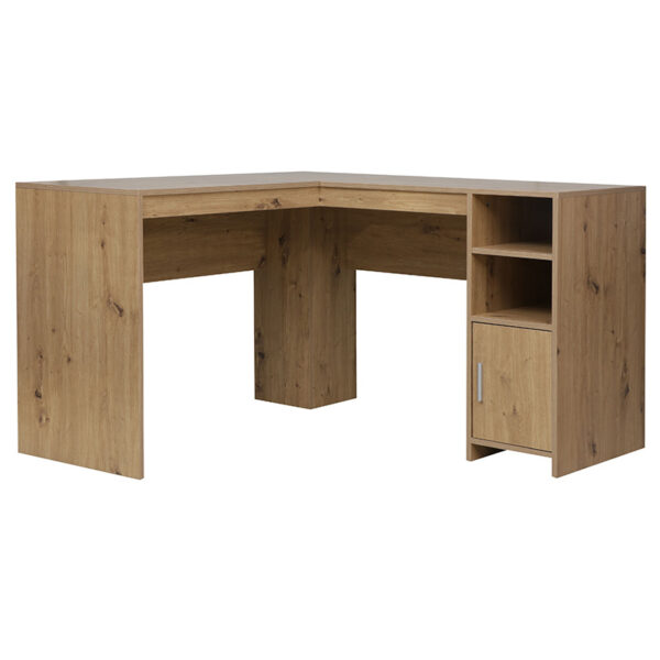 Work table Matera pakoworld sonoma 120x120x76cm 225-000003