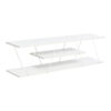 Tv stand Tars pakoworld white 120x30x33cm 225-000031