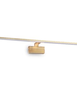 IDEAL LUX Απλίκα Τοίχου ALMA LED 18W 3000K Χρυσού Χρώματος  – 225005