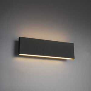 Φωτιστικό Τοίχου Trio Lighting LED 6W  Ανθρακί Μεταλλικό Step Dimmable 600lm 3000K  225172942