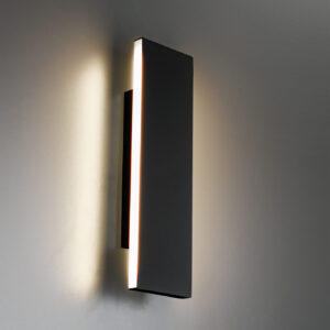 Φωτιστικό Τοίχου Trio Lighting LED 6W  Ανθρακί Μεταλλικό Step Dimmable 600lm 3000K  225172942