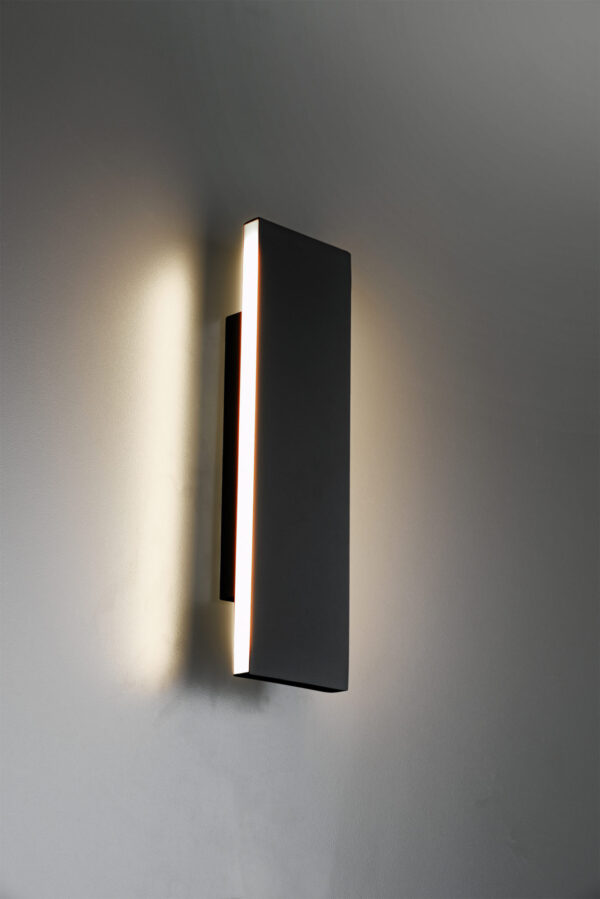Φωτιστικό Τοίχου Trio Lighting LED 6W  Ανθρακί Μεταλλικό Step Dimmable 600lm 3000K  225172942