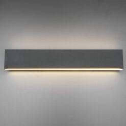 Φωτιστικό Τοίχου Trio Lighting LED 9W Ανθρακί Μεταλλικό Step Dimmable 900lm 3000K 225174742