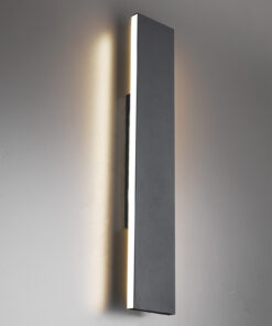 Φωτιστικό Τοίχου Trio Lighting LED 9W Ανθρακί Μεταλλικό Step Dimmable 900lm 3000K 225174742