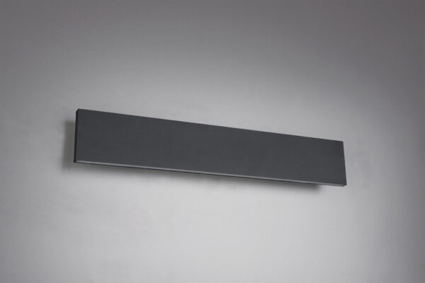 Φωτιστικό Τοίχου Trio Lighting LED 9W  Ανθρακί Μεταλλικό Step Dimmable 900lm 3000K  225174742