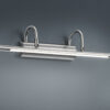 Φωτιστικό Τοίχου Trio Lighting LED 8W  Νίκελ Ματ Μεταλλικό 600lm 3000K  225210107