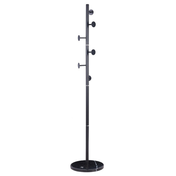 Coat Stand Adriana pakoworld metal black D37x172cm 226-000008